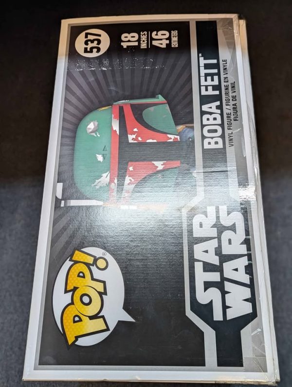 Pop Star Wars 18"/46cm Boba Fett Collectable Vinyl #537 - BP368426 - Image 4