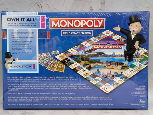 Sealed Monopoly Gold Coast Edition Board Game - BP364893 - Image 9