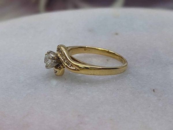 VALUATED LADIES 18CT YELLOW GOLD DIAMOND RING BL275064 - Image 31