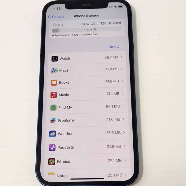 APPLE IPHONE 12 MOBILE PHONE #GN369707 - Image 12