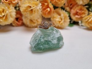 9ct Yellow Gold Cluster Ring TW354097