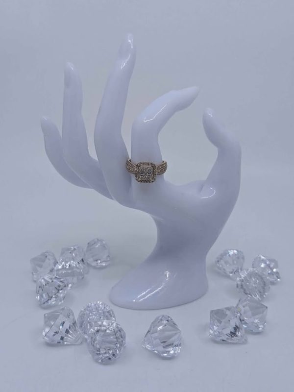 Ladies 9ct Yellow.Gold Diamond Wedding Ring - BL295262 - Image 6