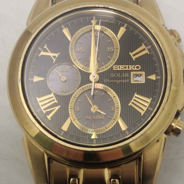 MENS GOLD SEIKO WATCH #GN361024 - Image 10