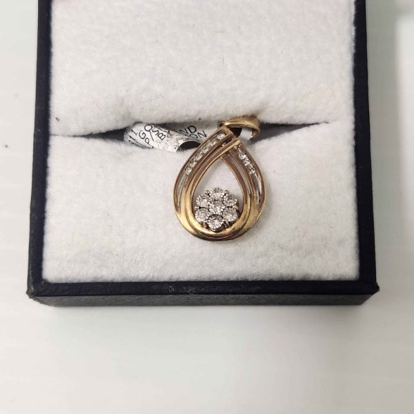 LADIES 9CT GOLD PENDANT #GN315811 - Image 11