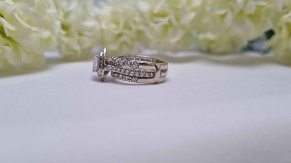 14ct White Gold Bridal Set TW310357 - Image 28