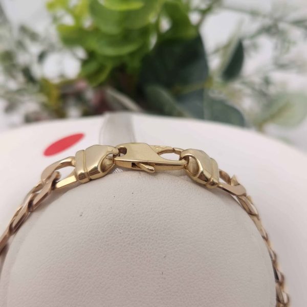 MENS 9CT YELLOW GOLD NECKLACE #GN351250 - Image 8