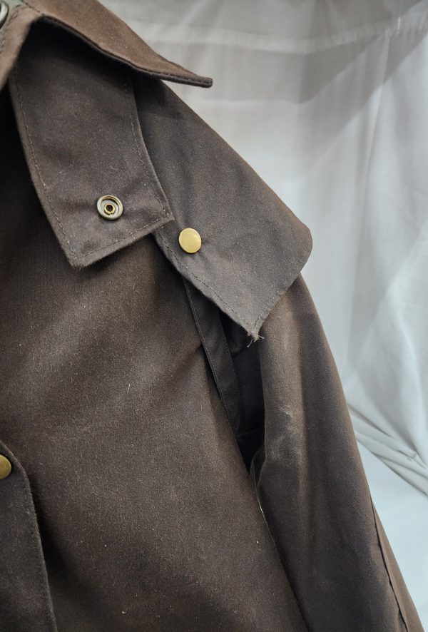 Ladies Oil Skin Trench Coat Australian Traders - IP369034 - Image 2