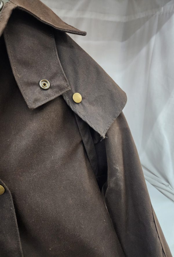 Ladies Oil Skin Trench Coat Australian Traders - IP369034 - Image 8