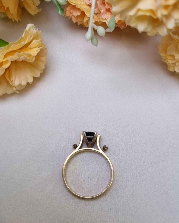 Ladies 18ct Yellow Gold Blue Stone and Diamond Ring TW296241 - Image 31