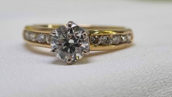 Ladies 18ct Yellow Gold Diamond Ring TW298067 - Image 18