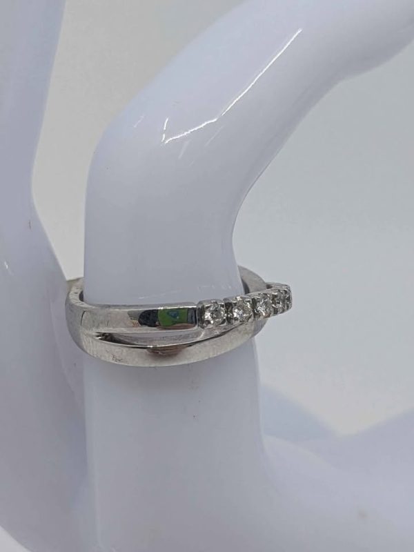 Ladies 18ct White Gold Diamond Eternity Ring - BL269925 - Image 3