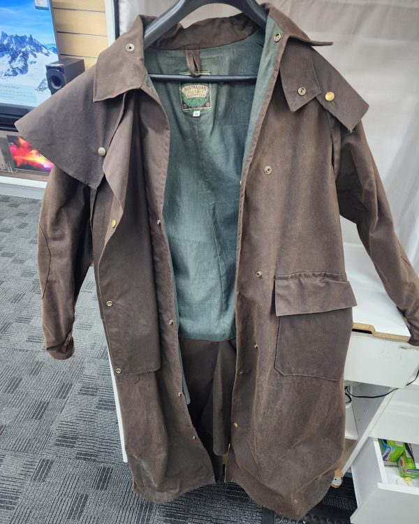 Ladies Oil Skin Trench Coat Australian Traders - IP369034 - Image 9