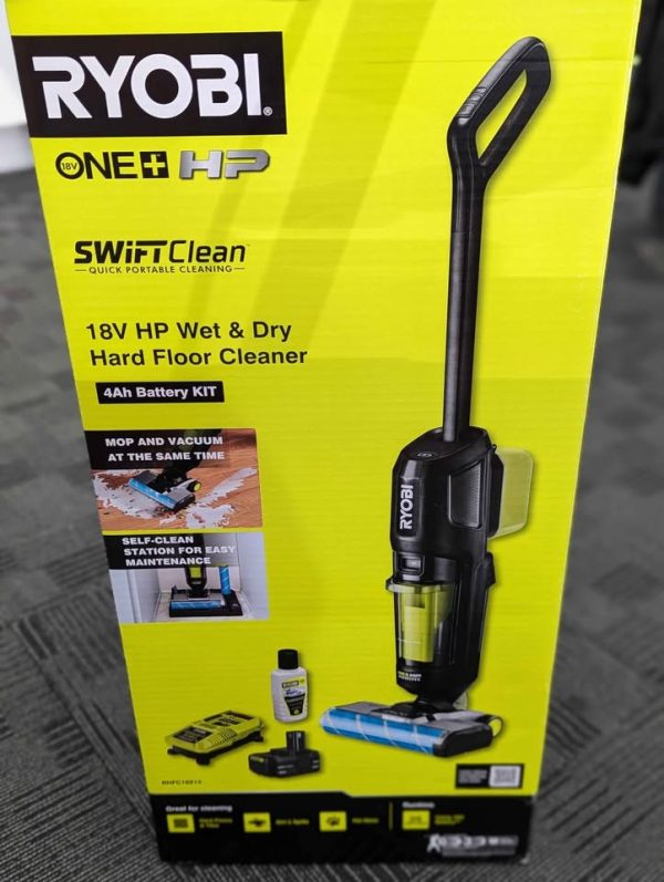 Sealed Ryobi 18V ONE+ HP Wet & Dry Hard Floor Cleaner (RHFC18X14) - BP368477 - Image 2