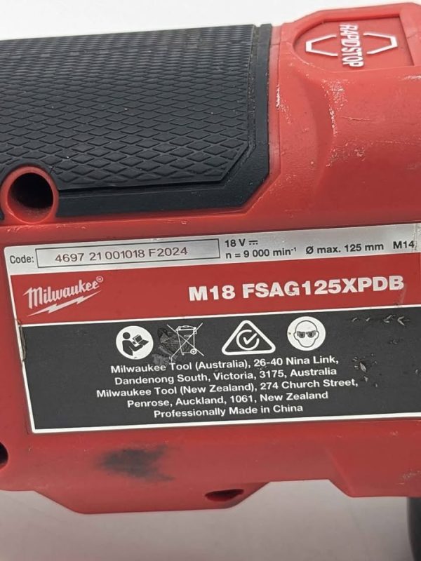 Milwaukee Angle Grinder - BL366939 - Image 10
