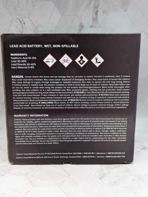 New Generation 55Ah AGM Deep Cycle Battery - BP369102 - Image 3