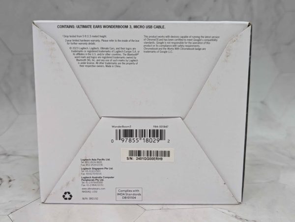 Sealed Ultimate Ears WonderBoom 3 Portable Bluetooth Speaker - BP369025 - Image 6