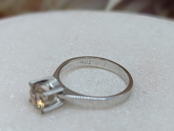 Valuated Ladies 18CT White Gold and Diamond Solitaire Ring (4.01gms) - TW239287 - Image 12