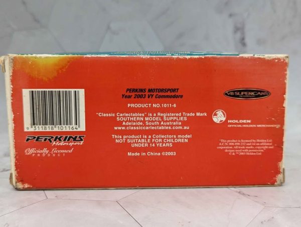 Classic Carlectables Limited Edition Perkins Motorsport Year 2003 VY Commodore Model Car - BP368742 - Image 7