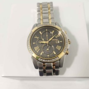 MENS SILVER SEIKO WATCH #GN368996