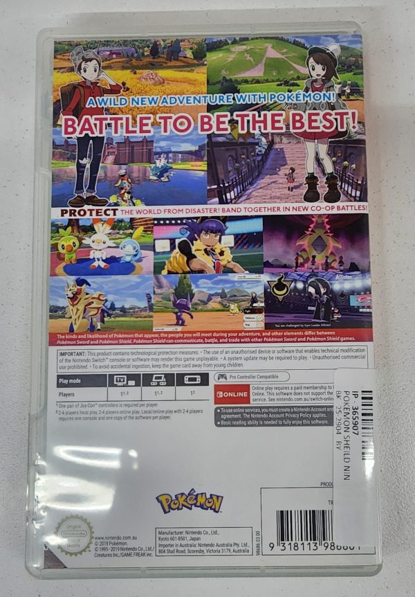 Nintendo Switch Game "Pokemon Shield" - IP365907 - Image 6