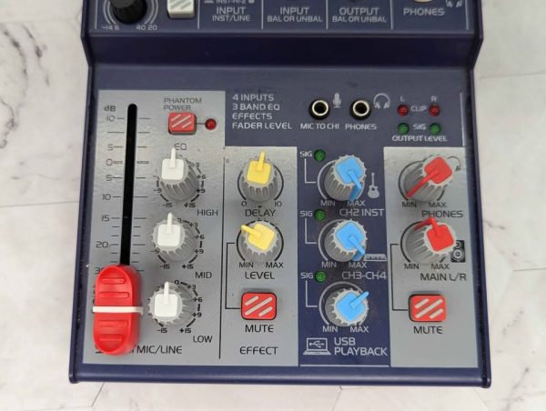 Redback 4-Channel Mixer (A2548) - BP367199 - Image 3