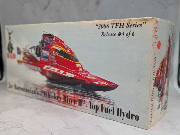 BAD Jay Haroutunian's "Whiskey River II" Top Fuel Hydro Model Boat - BP365086 - Image 2