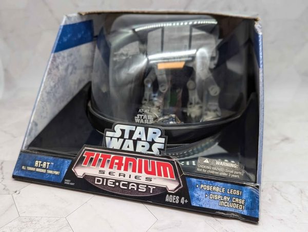 Star Wars Titanium Series Die•Cast AT-AT Collectable - BP365085