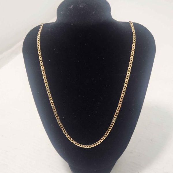 MENS 9CT YELLOW GOLD NECKLACE #GN360977 - Image 4