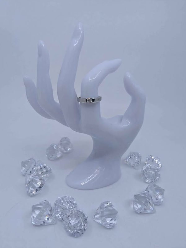 18ct White Gold Diamond Engagement Ring - BL269926 - Image 6