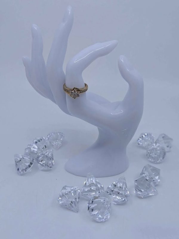 Ladies 9ct Yellow Gold Diamond Wedding Ring - BL291944 - Image 6