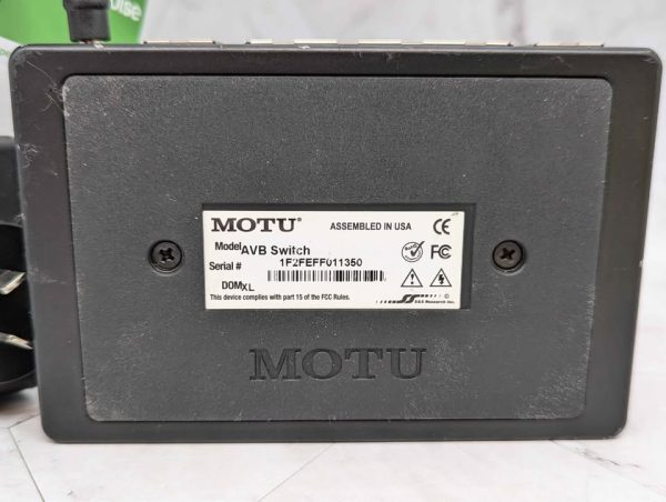 Motu AVB 5-Port Ethernet Switch - BP363334 - Image 8