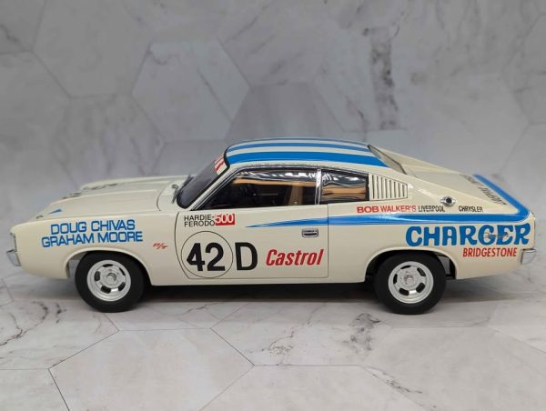 Classic Carlectables 1:18 1971 Bathurst Works Entry E38 R/T Charger Model Car - BP365193 - Image 8