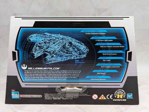 Star Wars Titanium Series Die•Cast Millennium Falcon Collectable - BP365088 - Image 5