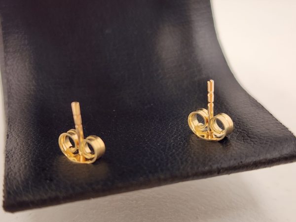 Unisex 9CT Yellow Gold Diamond Earrings - IP365995 - Image 14