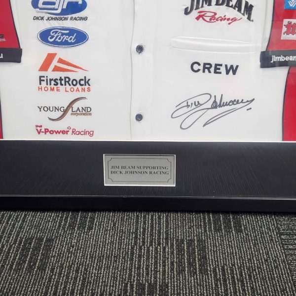 FRAMED JIM BEAM (DICK JOHNSON) RACING PICTURE #GN361324 - Image 7