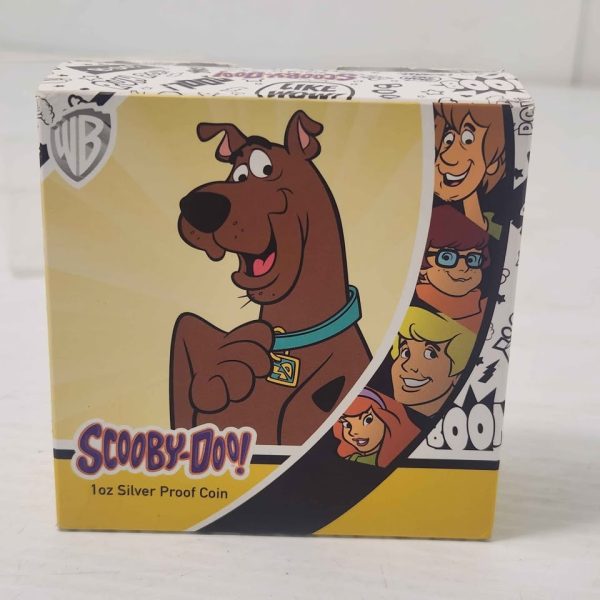 UNISEX SILVER SCOOBY-DOO  COIN #GN361326 - Image 3