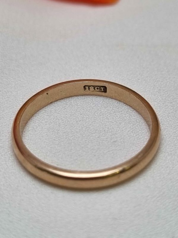 LADIES 18CT YELLOW GOLD RING TW355693 - Image 8