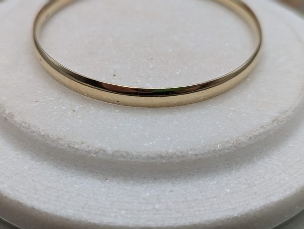 Ladies 9CT Yellow Gold Bangle (22.3gms) - BP333766 - Image 3