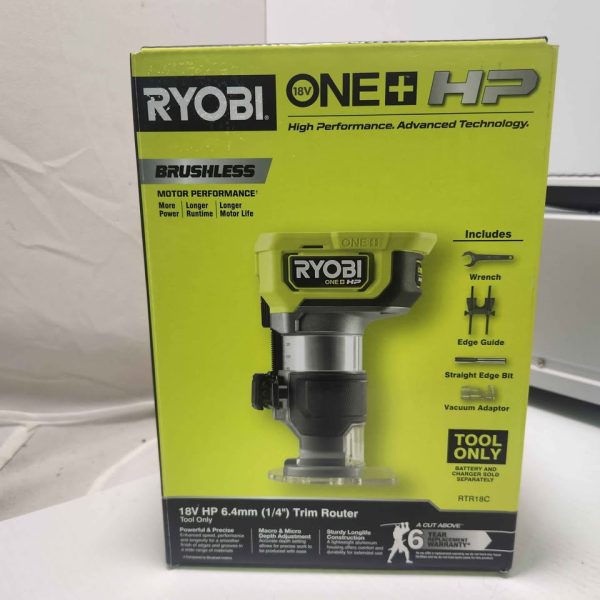 RYOBI ROUTER RTR18C #GN359505 - Image 4