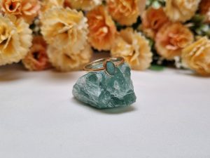 9ct Yellow Gold Opal Solitaire Ring TW371048
