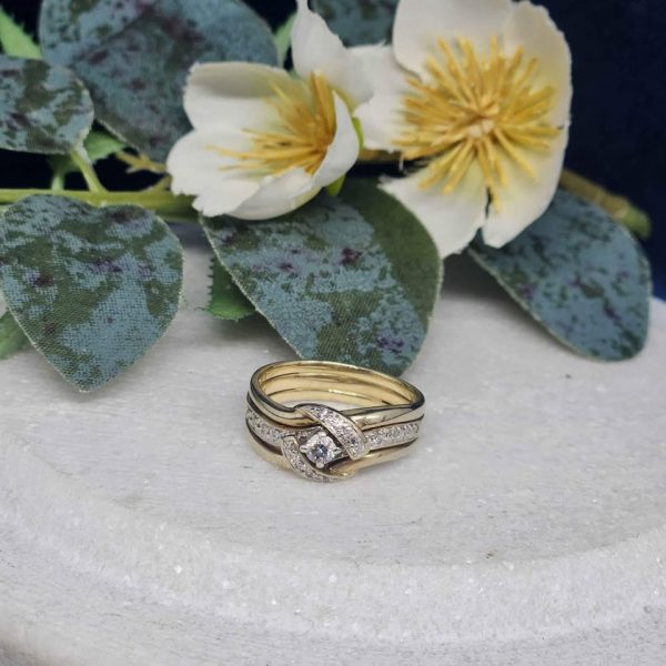 LADIES 9CT YELLOW GOLD RING #GN306609 - Image 19