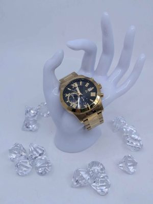 Men's Guess Gold & Black Watch - BL368277