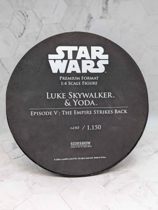 Sideshow Star Wars Luke Skywalker & Yoda Premium Format Figure Collectable - BP367862 - Image 9