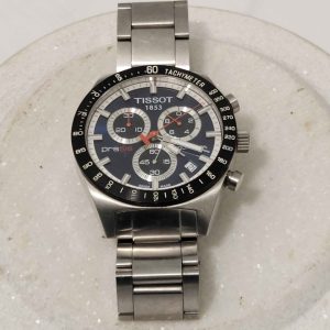 TISSOT PRS 516 QUARTS CHRONOGRAPH BLUE WATCH #GN365621