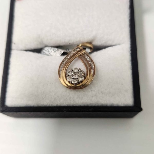 LADIES 9CT GOLD PENDANT #GN315811 - Image 10