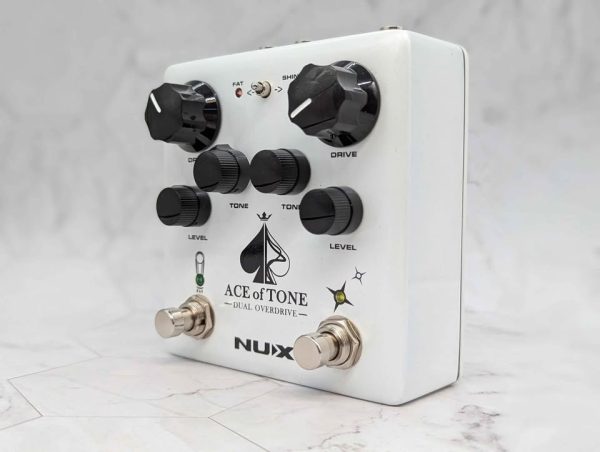 Nux Ace of Tone Dual Overdrive Guitar Effects Pedal - BP364675