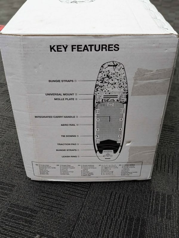 Sealed AquaGlide Blackfoot Angler 11'0" Inflatable Stand Up Paddle Board - BP369116 - Image 3