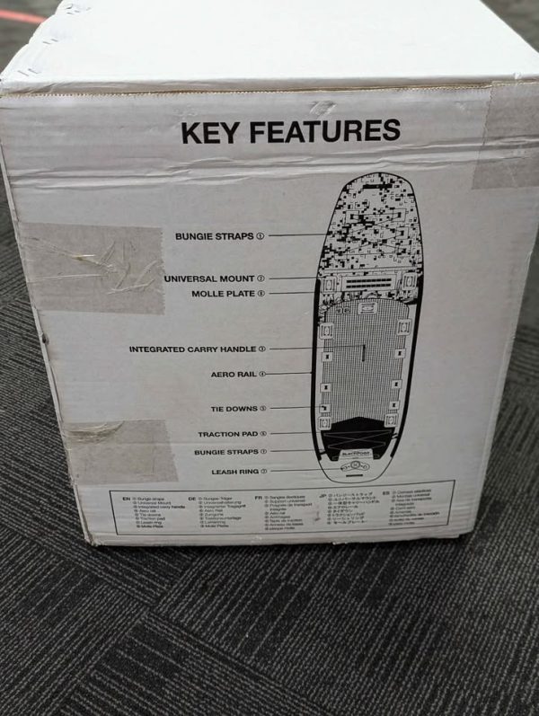 Sealed AquaGlide Blackfoot Angler 11'0" Inflatable Stand Up Paddle Board - BP369116 - Image 5