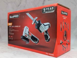 Sealed ToolPro 12V Sabre Saw & Grinder Kit (610598) - BP369425
