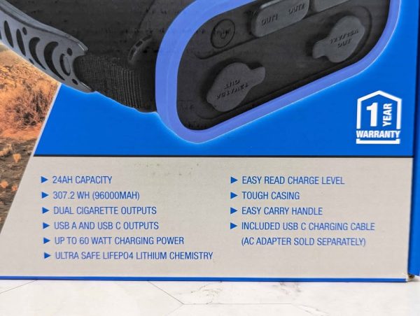 Sealed Adventure Kings 24Ah Lithium Power Pack (AKEP-PWRPACK24A) - BP366467 - Image 2